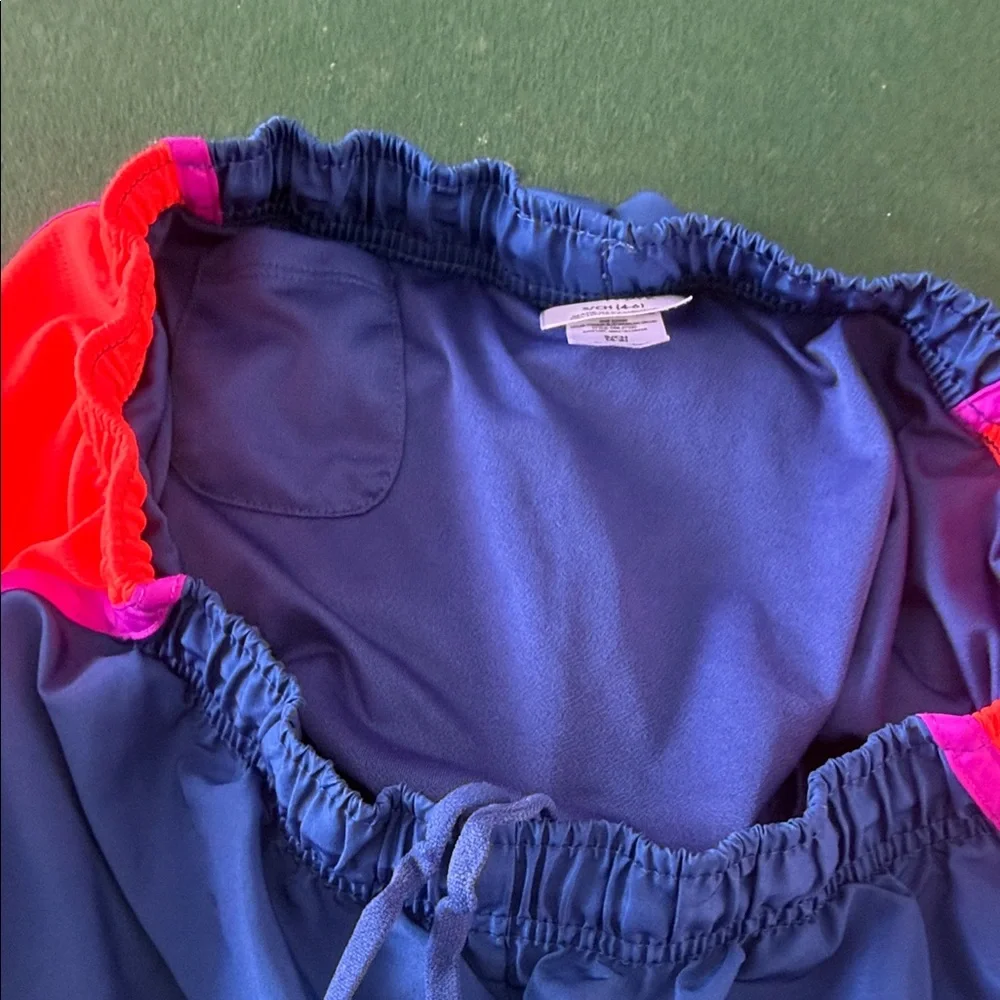 Danskin Now Blue and Pink Athletic Shorts.  CAJA # 4‎